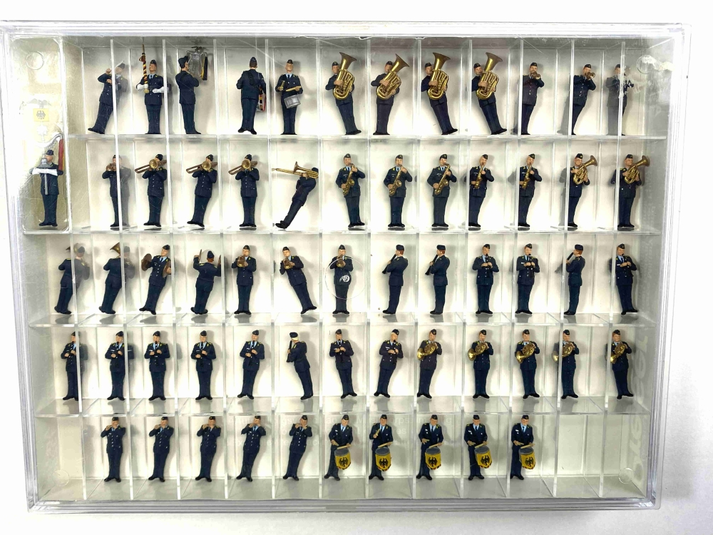 H0 PREISER 13256 - Figuren - Musikkorps Luftwaffe - Bundeswehr - Bundesrepublik Deutschland