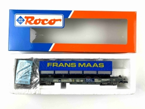 H0-DC-ROCO-46360---Taschenwagen---FRANS-MAAS
