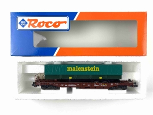 H0-DC-ROCO-46366---Taschenwagen---MALENSTEIN---FS