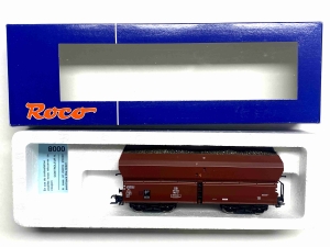H0-DC-ROCO-67712---Selbstentladewagen---Erz-IIId---DB---Ep-III