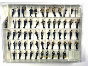H0-PREISER-13256---Figuren---Musikkorps-Luftwaffe---Bundeswehr---Bundesrepublik-Deutschland