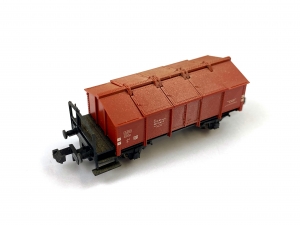 N-FLEISCHMANN-8210---Klappdeckelwagen---DB---Ep-IV