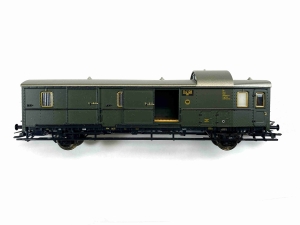 H0-AC-MRKLIN-43315---Nebenbahn-Packwagen---Pwi-23---DRG---Ep-II