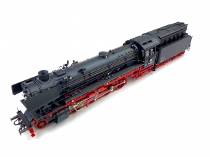 H0-DC-ROCO-43244---Dampflokomotive-BR-41--BR-42---DB---l-Tender---Ep-IV