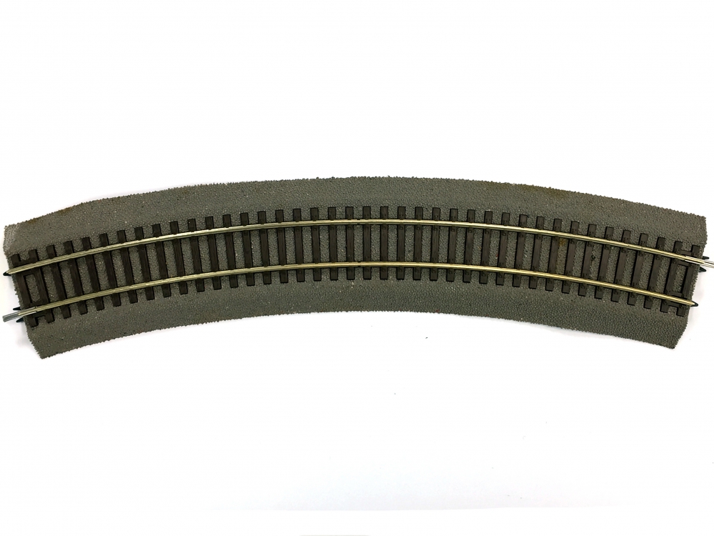 Bild 1 von H0 ROCO 42525 - RocoLine Gebogenes Gleis 30°, Radius 542,8 mm, R5 - mit Bettung