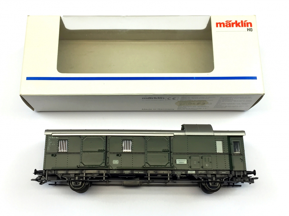 Bild 1 von H0 AC MÄRKLIN 4315 - Gepäckwagen der DB - Ep. III