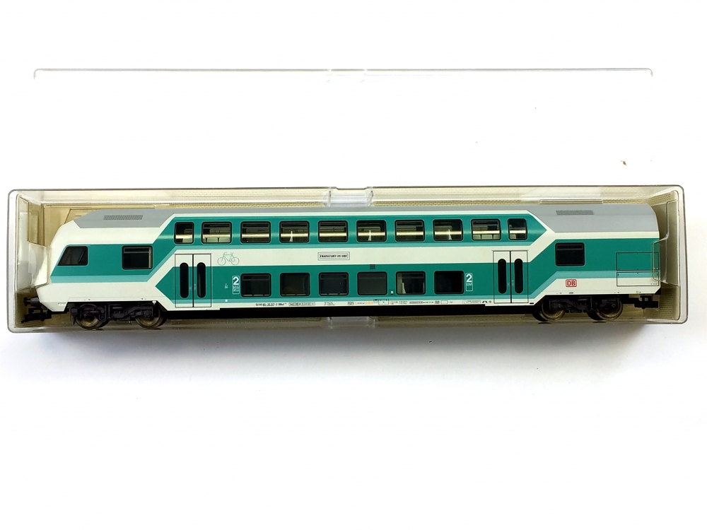 Bild 1 von H0 DC FLEISCHMANN 5123 K - Doppelstock-Steuerwagen 