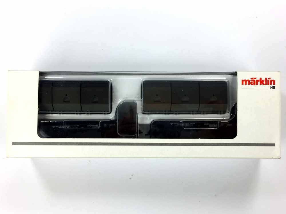 Bild 1 von H0 DC MÄRKLIN 48272 - Set mit 2 Behälterwagen der RUHRKOHLE AG - Ep. V