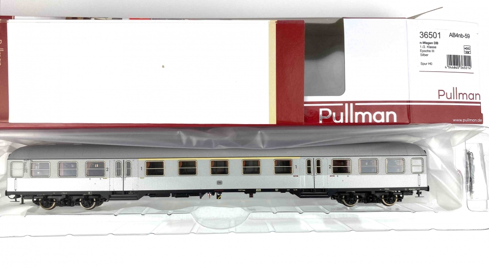 Bild 1 von H0 DC ESU PULLMAN 36501 - Nahverkehrswagen - 1./2. Kl. - DB - Ep. III