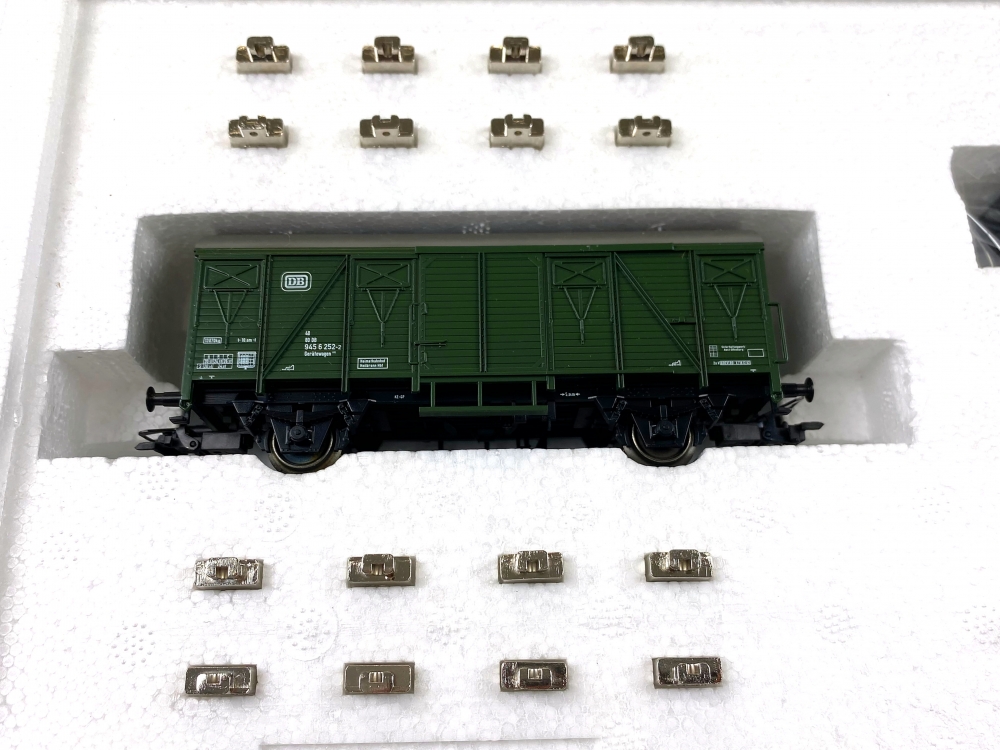 Bild 1 von H0 AC MÄRKLIN 48690 - Wagenset Gleiswaagen-Eichzug - DB - Ep. IV