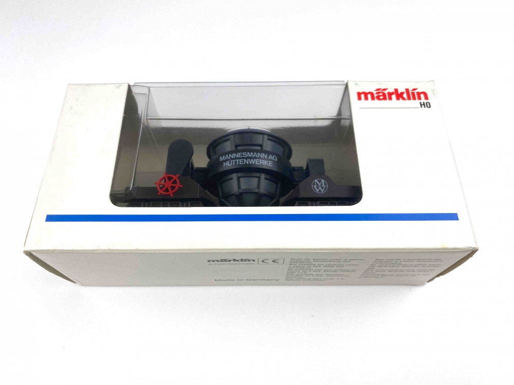 Bild 1 von H0 AC MÄRKLIN 4479 - Roheisenwagen - Ep. III - MANNESMANN AG HÜTTENWERKE
