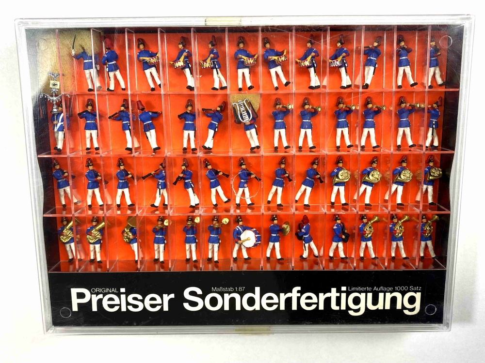 Bild 1 von H0 PREISER 00269 - Figuren - Musikkorps Preußische Infanterie, Um 1900 - Sonderanfertigung Limitiert