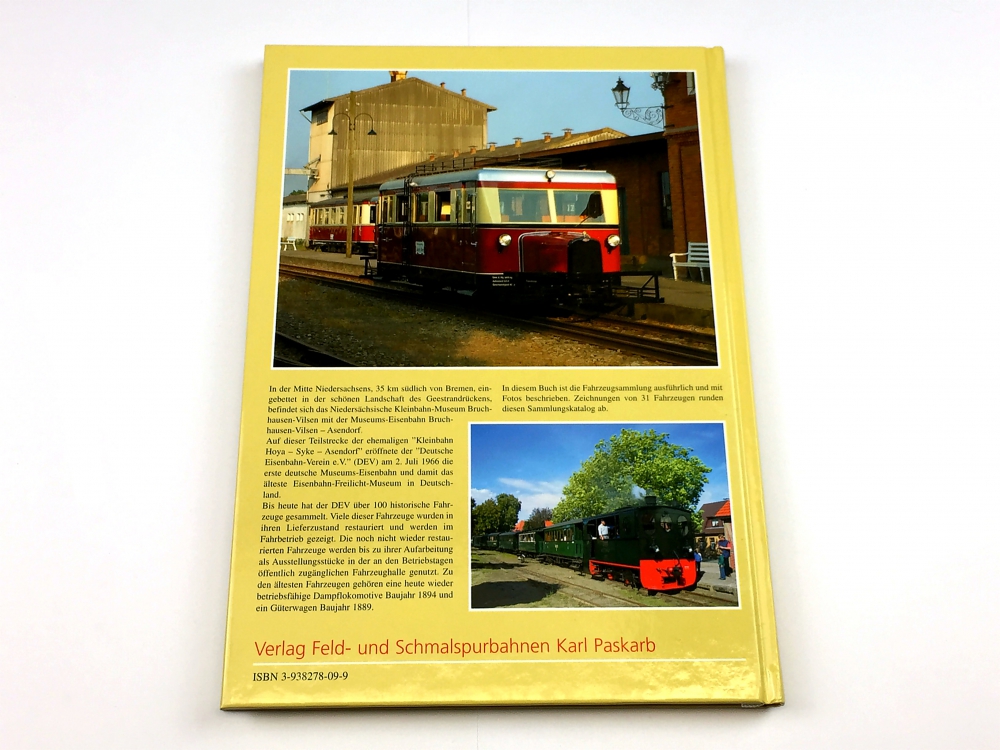 Bild 1 von Die Fahrzeuge der Museums-Eisenbahn Bruchhausen-Vilsen - Asendorf - Claas Rehmstedt