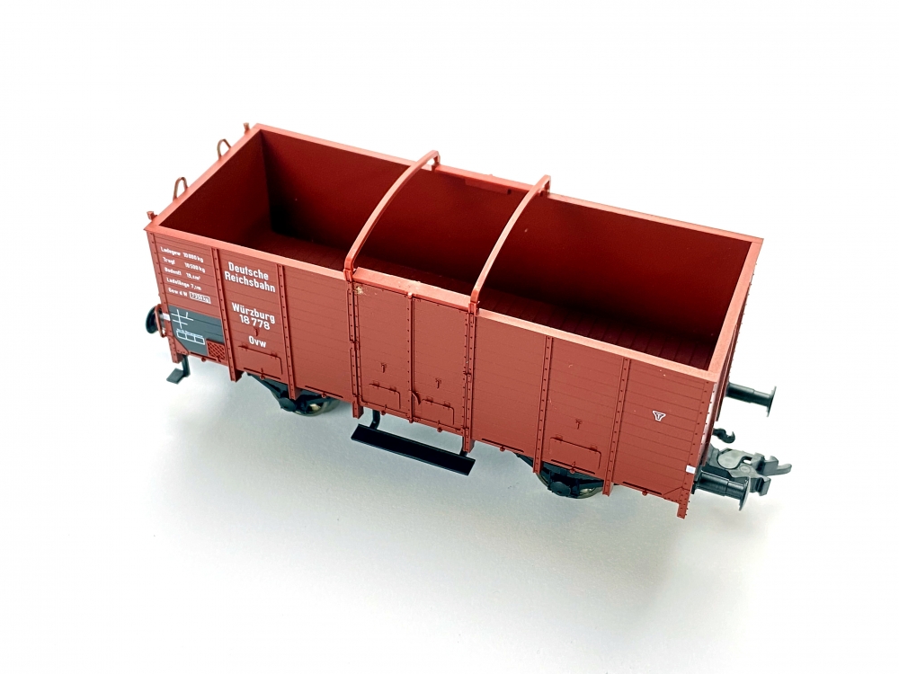 Bild 1 von H0 DC FLEISCHMANN 5203 - offener Güterwagen 