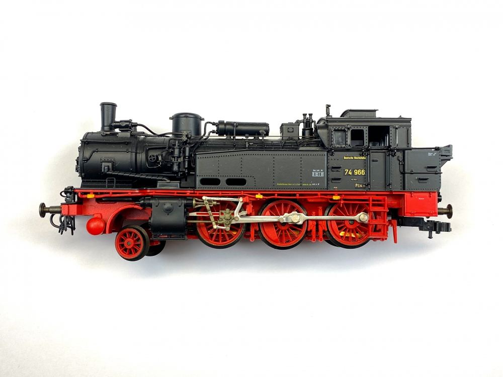 Bild 1 von H0 DC ROCO 43270 - Dampflokomotive BR 74 - DRG - Ep. II
