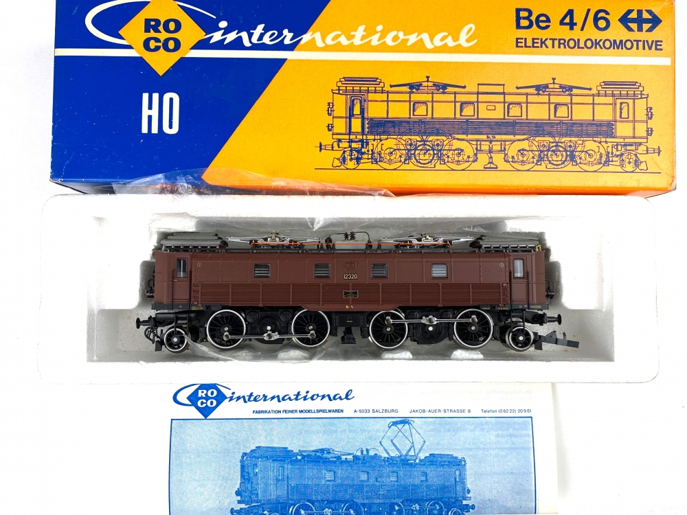 Bild 1 von H0 DC ROCO 04191B - Elektrolokomotive Be 4/6 - SBB