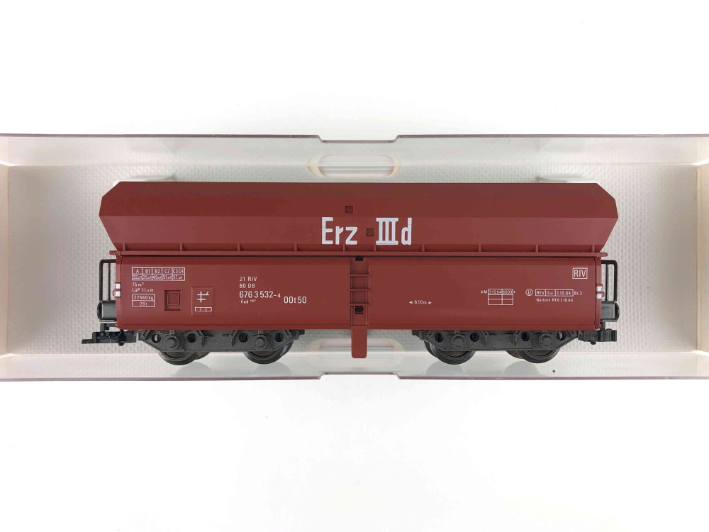 Bild 1 von H0 DC FLEISCHMANN 5520 - Selbstentladewagen Erz IIId - Fad 167