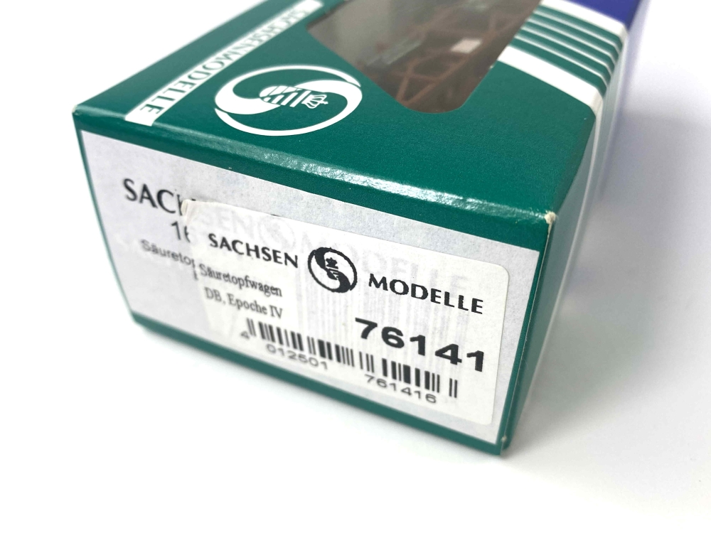 Bild 1 von H0 DC SACHSENMODELLE 76141 - Säuretopfwagen - DB - Ep. IV