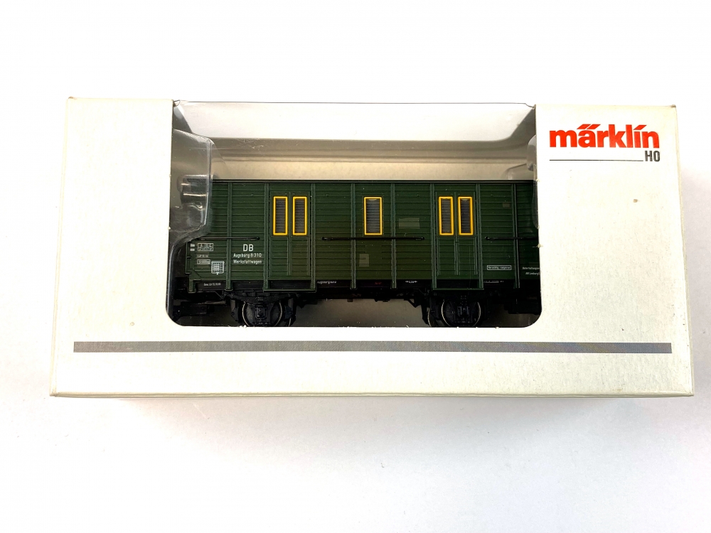 Bild 1 von H0 AC MÄRKLIN 45072 - Werkstattwagen - DB - Ep. III