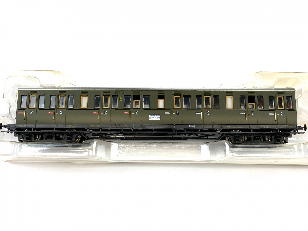Bild 1 von H0 DC PIKO 53012 - Abteilwagen - DRG - Ep. II