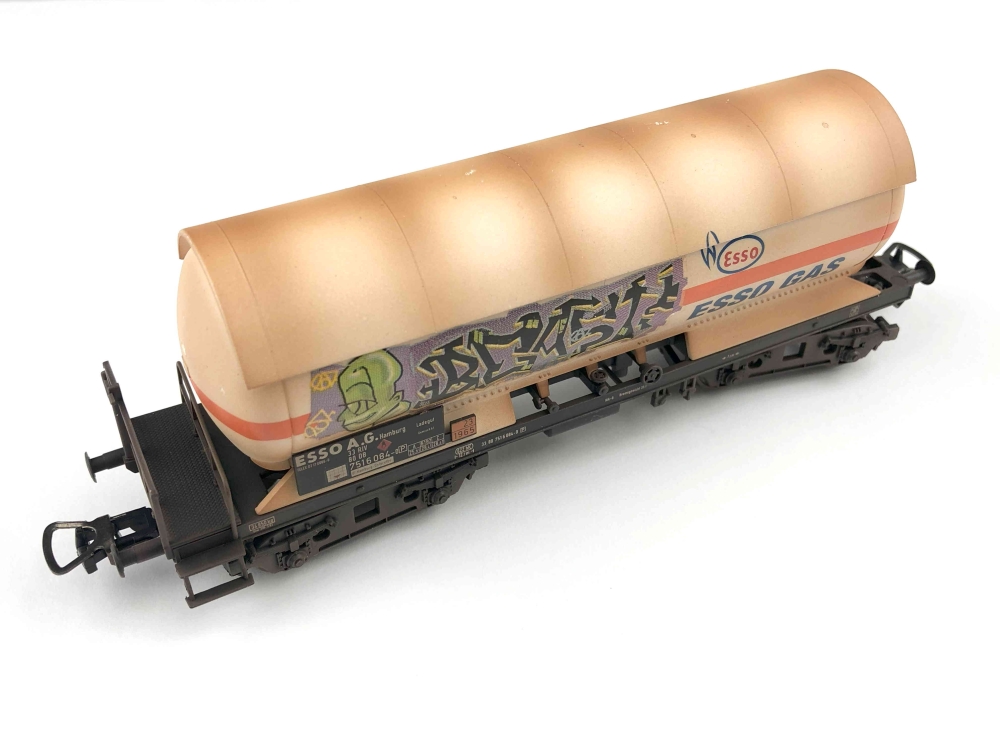 Bild 1 von H0 DC PIKO 54520 - Druckgaskesselwagen 