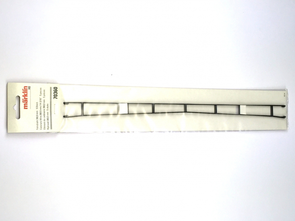 Bild 1 von H0 MÄRKLIN 70360 - Fahrdraht 360,0 mm (5 Stk.)