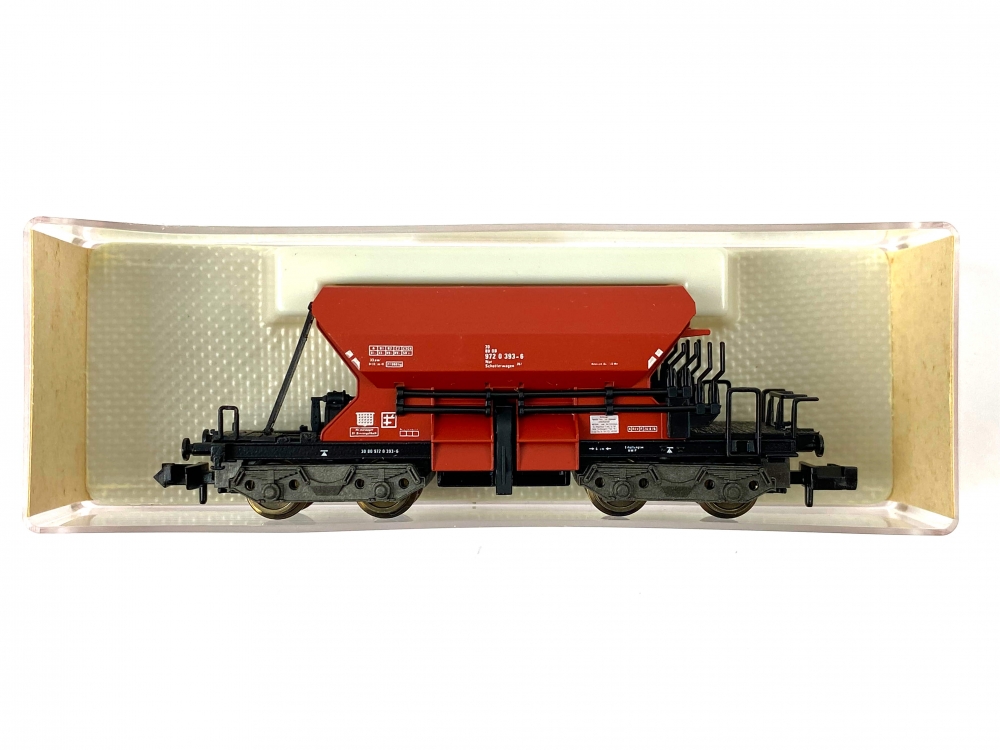 Bild 1 von N FLEISCHMANN 8525 - Selbstentladewagen - Schotterwagen - DB - Ep. IV