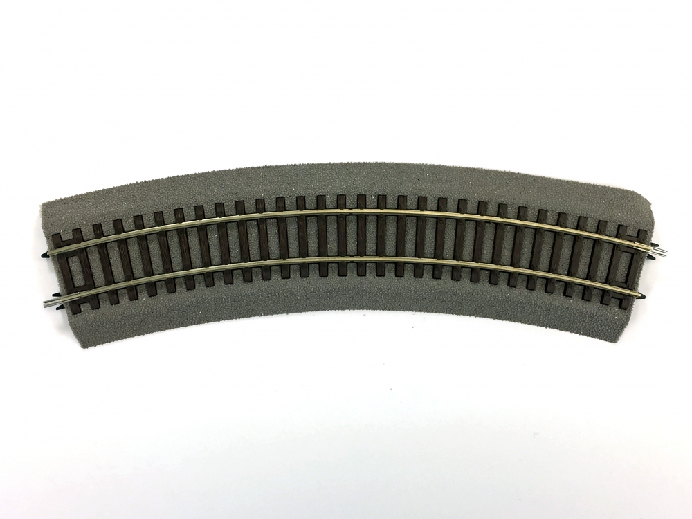 Bild 1 von H0 ROCO 42523 - RocoLine Gebogenes Gleis 30°, Radius 419,6 mm, R3 - mit Bettung
