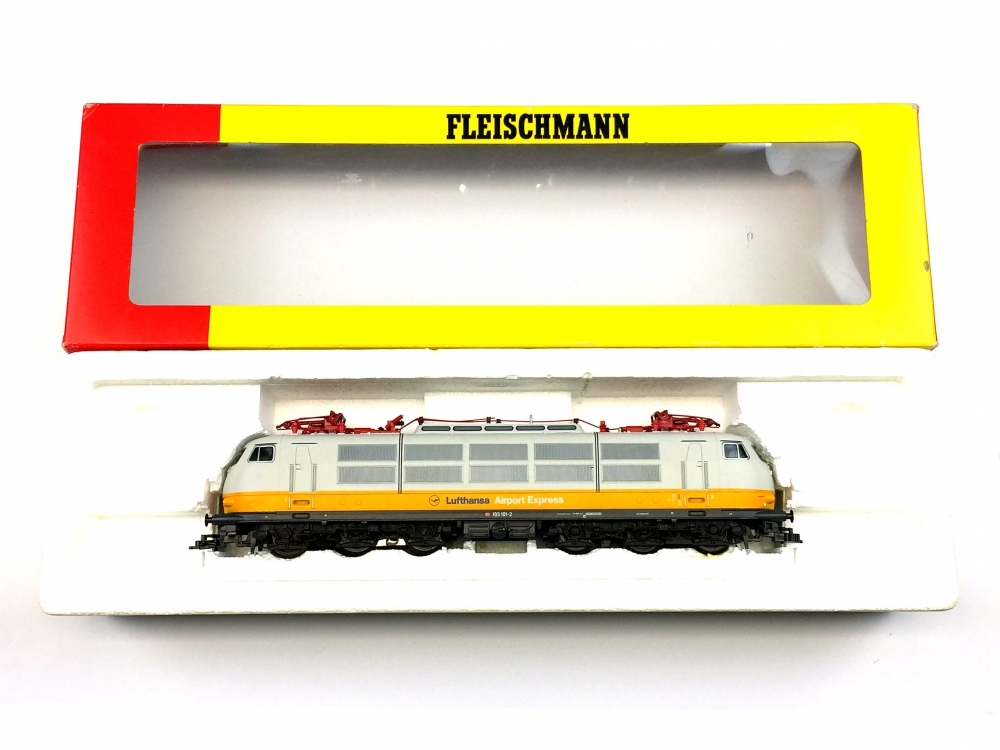 Bild 1 von H0 DC FLEISCHMANN 4378 - Elektrolokomotive BR 103.1 der DB - Airport Express - Ep. IV