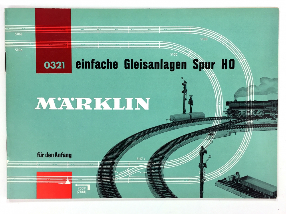Bild 1 von H0 MÄRKLIN 0321 - einfache Gleisanlagen für Spur H0
