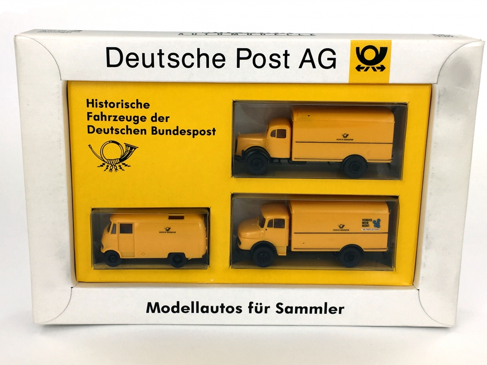 Bild 1 von H0 BREKINA - Deutsche Post Serie 5 - Historische Fahrzeuge der Deutschen Bundespost