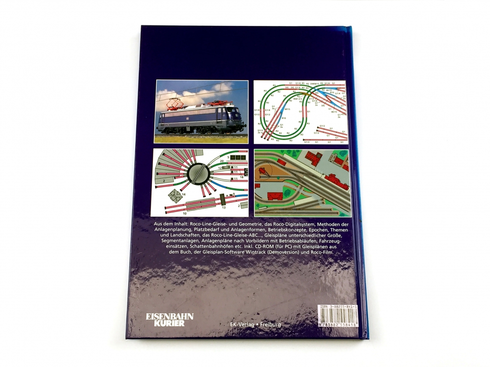 Bild 1 von ROCO - Das H0-Gleisplanbuch inkl. CD-Rom mit Gleisplänen etc. - Ralph Zinngrebe