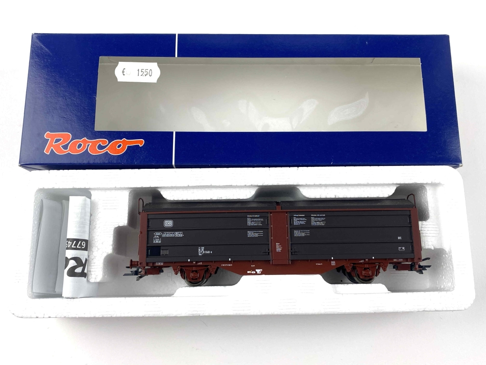 Bild 1 von H0 DC ROCO 67745 - Schiebewandwagen - Tbis - DB - Ep. IV
