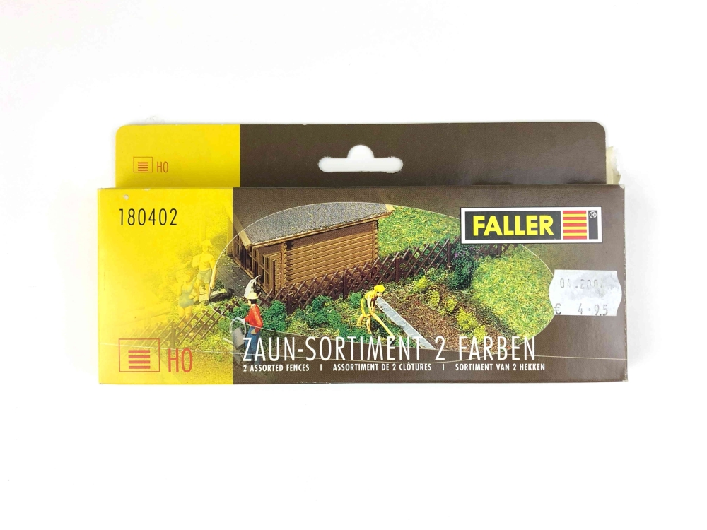 Bild 1 von H0 FALLER 180402 - Zaun-Sortiment 2 Farben