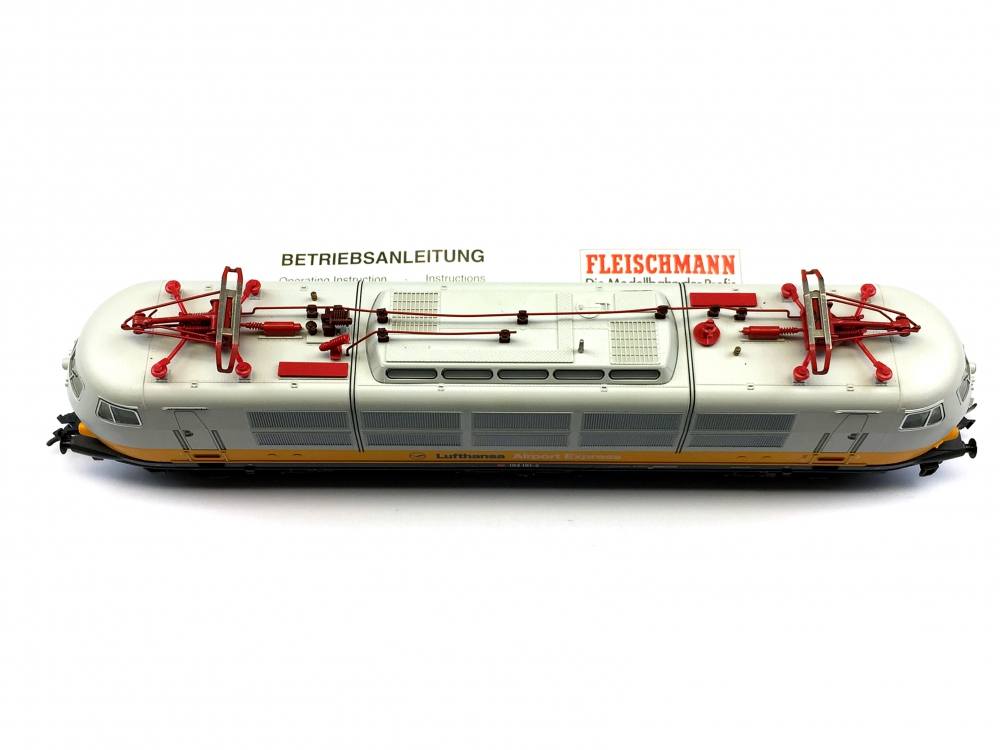 Bild 1 von H0 DC FLEISCHMANN 4378 - Elektrolokomotive BR 103.1 der DB - Airport Express - Ep. IV