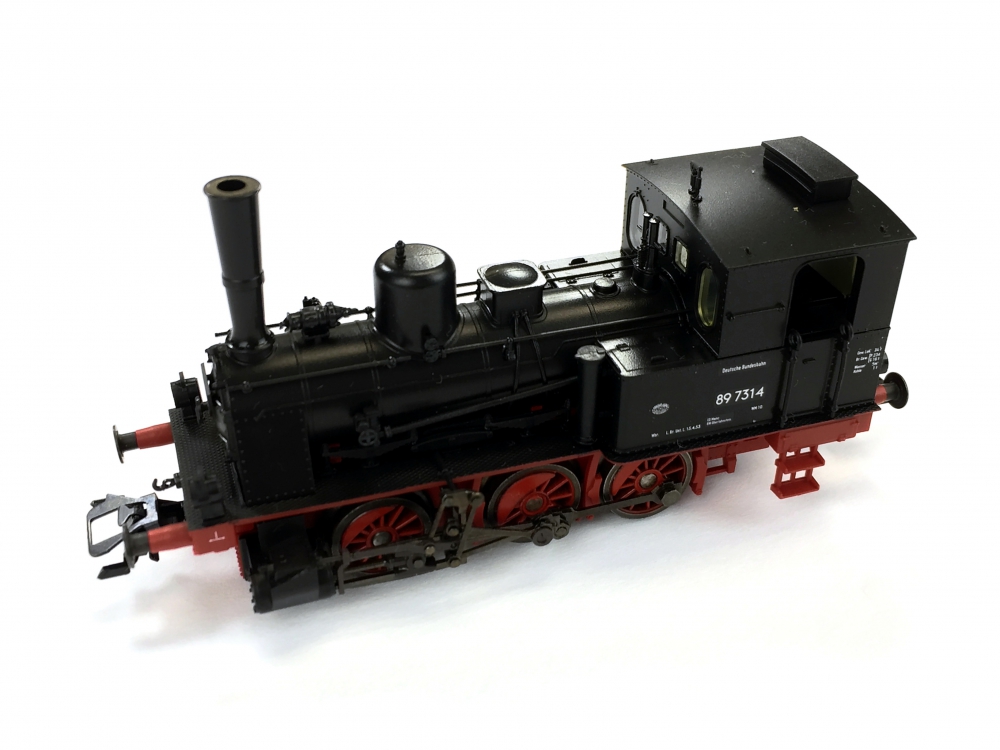 Bild 1 von H0 DC TRIX 22121 - Dampflokomotive BR 89.70-75 der DB - Ep. III - DSS