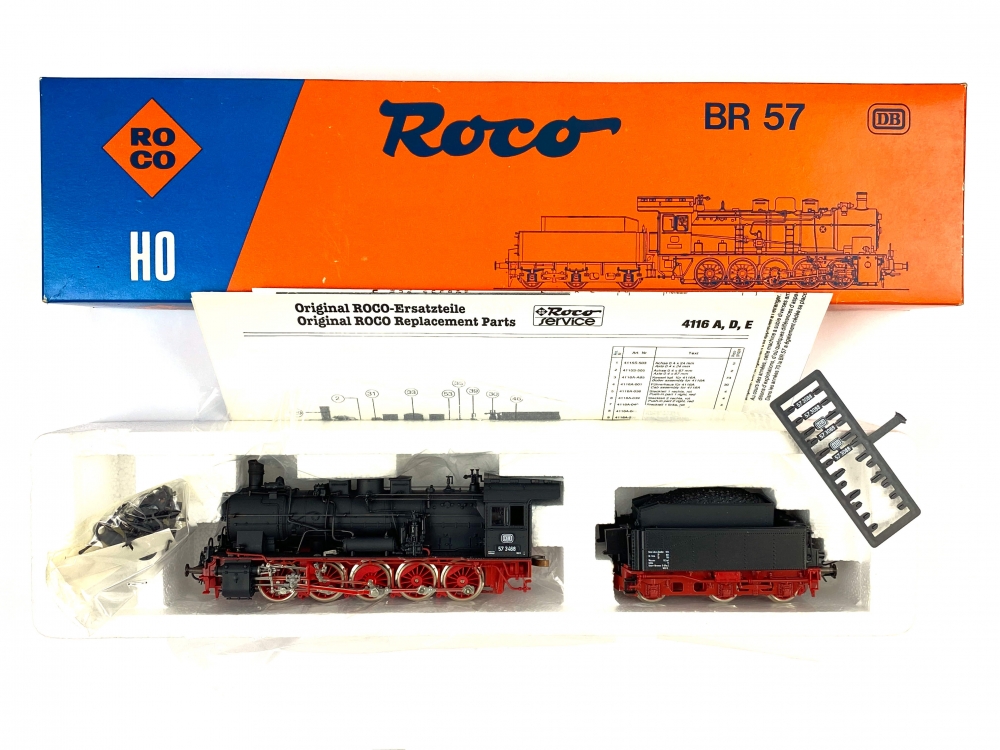 Bild 1 von H0 DC ROCO 04116 A - Dampflokomotive BR 57 - DB