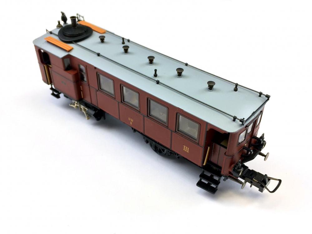 Bild 1 von H0 DC TRIX 22485 International - Dampftriebwagen DW8 - K.W.St.E. - Ep. II