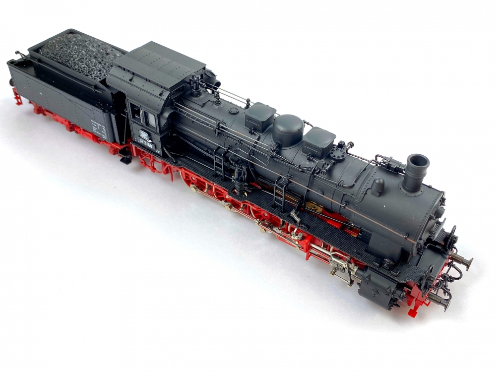 Bild 1 von H0 DC ROCO 04116 A - Dampflokomotive BR 57 - DB