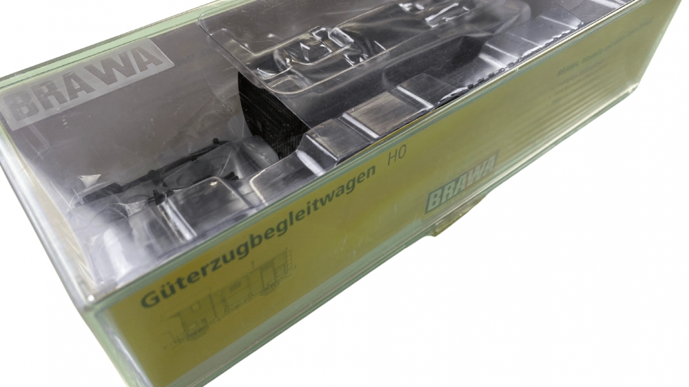 Bild 1 von H0 DC BRAWA 48360 - Güterzugbegleitwagen Pwg - DRG - Ep. II