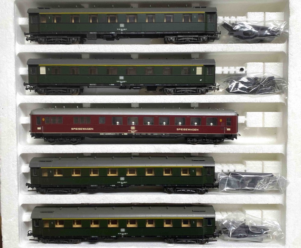 Bild 1 von H0 DC LILIPUT 842/1 - 5-tlg. Wagen-Set Schnellzugwagen - DB