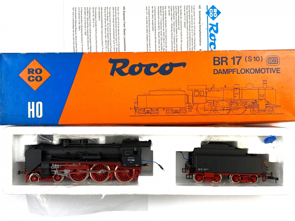 Bild 1 von H0 DC ROCO 04125B - Dampflokomotive BR 17 - DRG - Digital