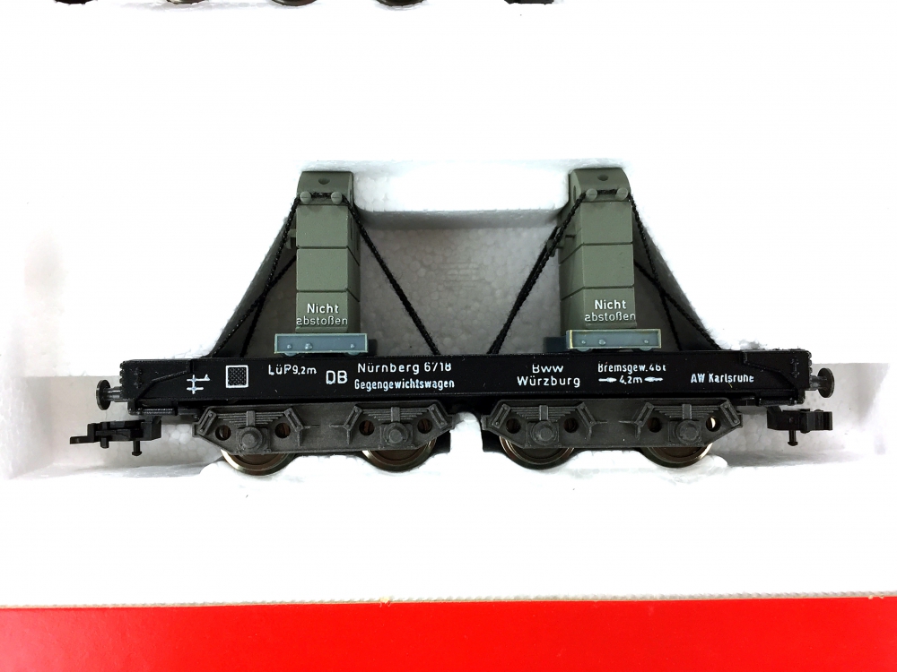 Bild 1 von H0 DC FLEISCHMANN 5597 - Kranzug-Set - 90t KRUPP-ARDELT Kranwagen - Ep. III