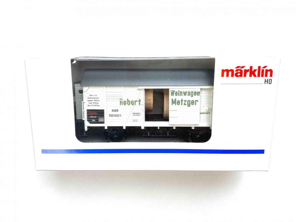 Bild 1 von H0 AC MÄRKLIN 48754 - Güterwagen - Weinwagen - Insider Wagen 1999
