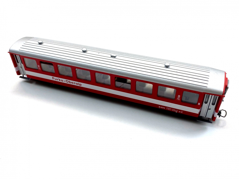 Bild 1 von H0m DC BEMO 3266 222 - Personenwagen - 2. Kl. - Furka-Oberalp-Bahn