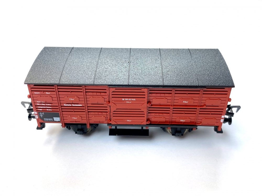 Bild 1 von H0 DC FLEISCHMANN 5354 - Kleinviehwagen - DB - Ep. III