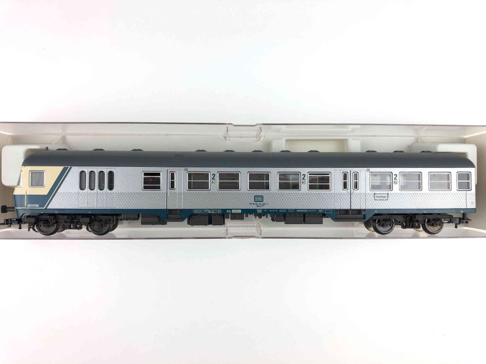 Bild 1 von H0 DC FLEISCHMANN 5140 K - Nahverkehrs-Steuerwagen - 2. Kl. - DB - Silberling