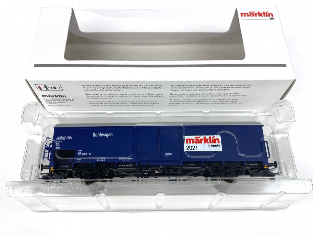 Bild 1 von H0 AC MÄRKLIN 48521 - Märklin Magazin Jahreswagen 2021 - Kühlwagen