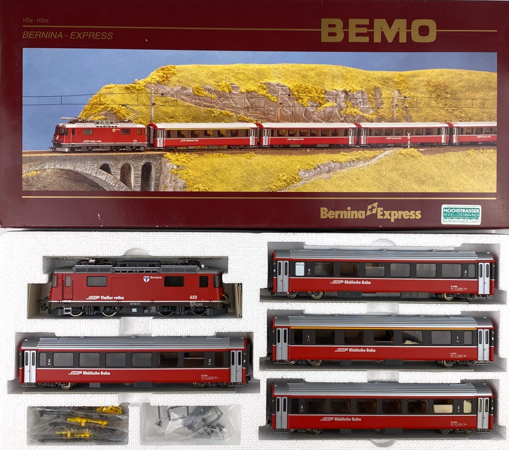 Bild 1 von H0m DC BEMO 7258 130 - Bernina Express - RhB