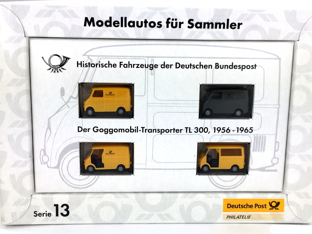 Bild 1 von H0 BREKINA 006760 - Deutsche Post Serie 13 - Das Goggomobil bei der Post